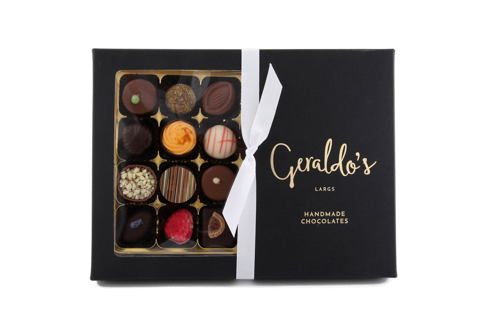 Luxury Chocolate T Box Handmade Chocolates Chocolate T Geraldos Of Largs 0293