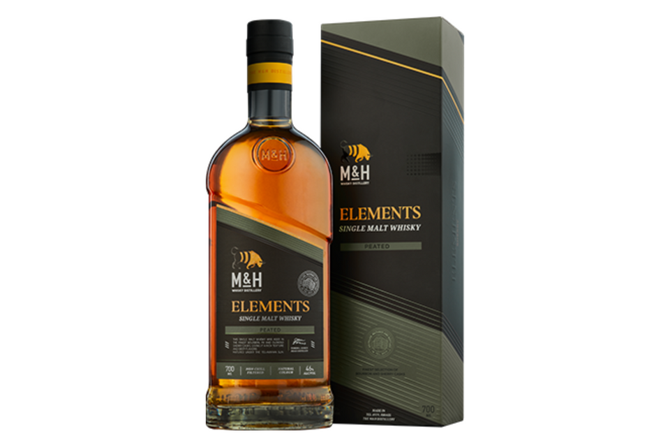 Milk & Honey Elements Peated 46% Single Malt Scotch Whisky 70cl xx