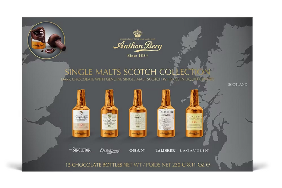 Anthon Berg Single Malt Scotch Whisky Collection (15pc) xx