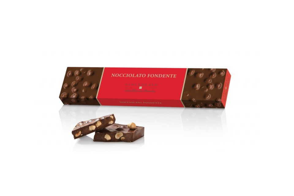 Antica Dark Chocolate Bar with Whole Roasted Hazelnuts xx