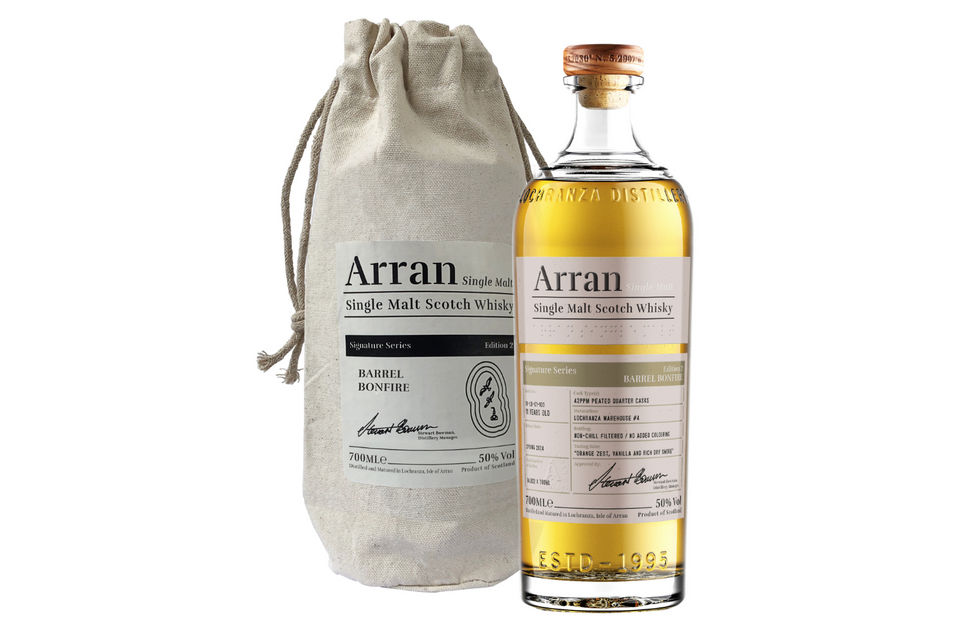 Arran Signature Series Edition 2 - Barrel Bonfire 50% Single Malt Scotch Whisky 70cl xx