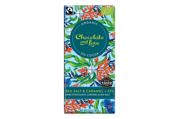 Chocolate and Love Fairtrade Organic Chocolate Bars