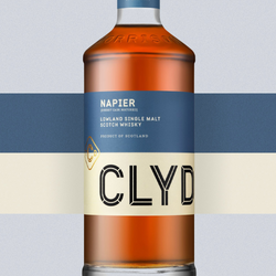 Clydeside Napier 46% Single Malt Scotch Whisky 70cl