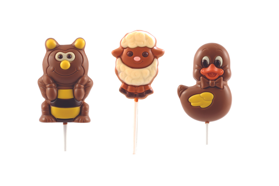 Spring Character Chocolate Lollies xx