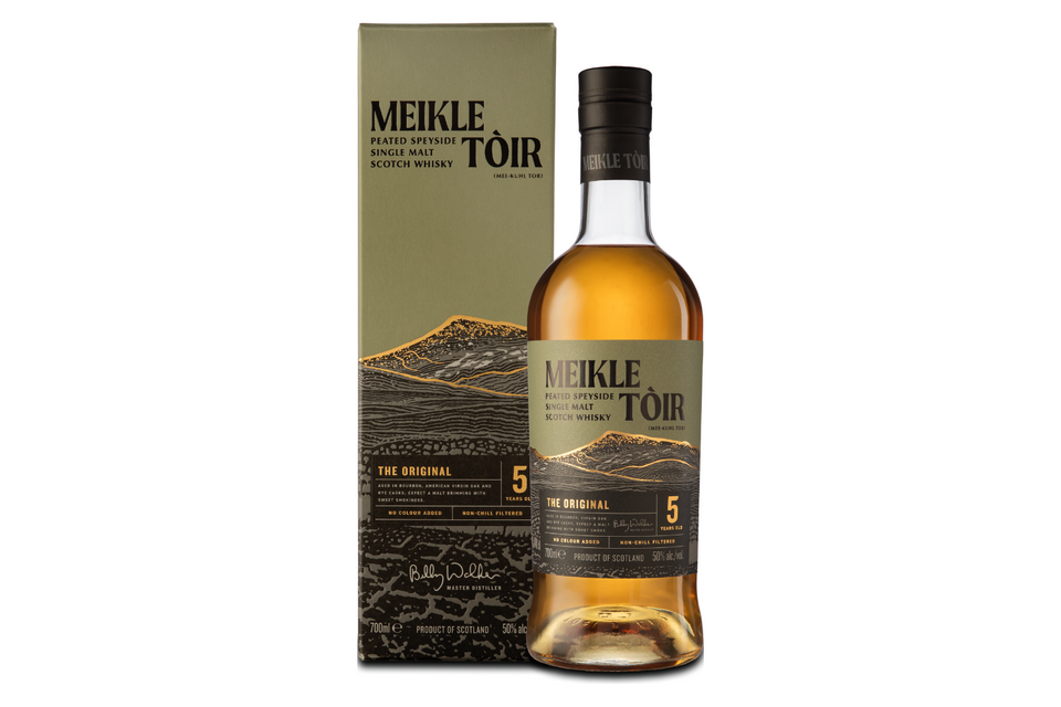 Meikle Toir The Original 5 Year Old 50% Single Malt Scotch Whisky 70cl xx