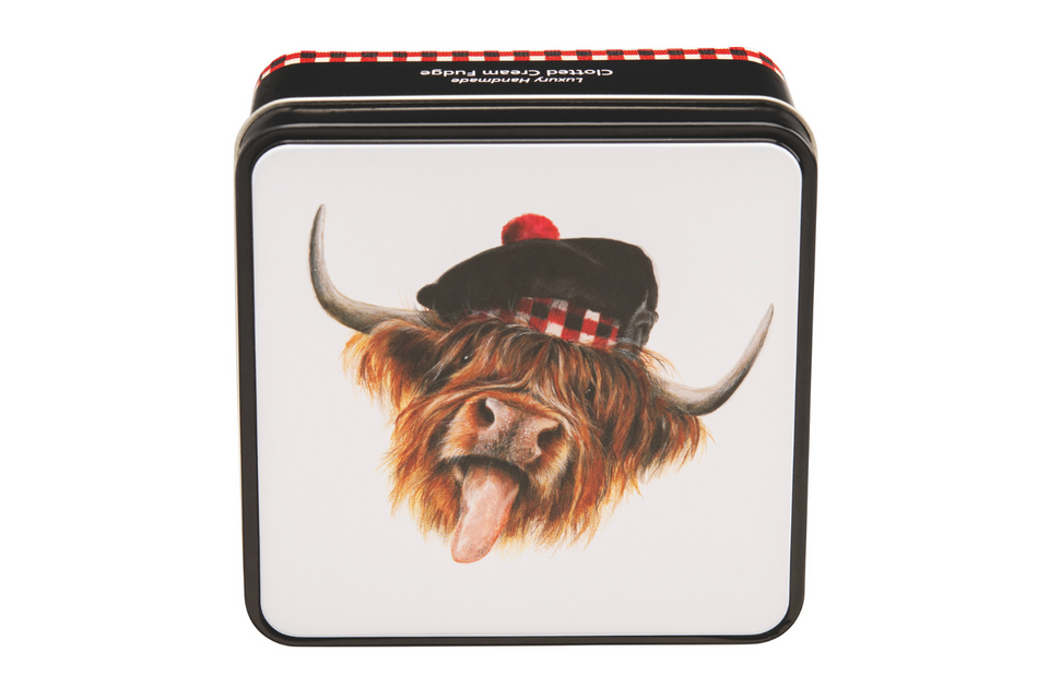 Lana Mathieson Och Aye the Coo Clotted Cream Fudge Gift Tin xx