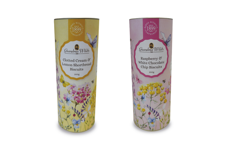 Grandma Wild's Wildflower Meadow Biscuit Tubes xx