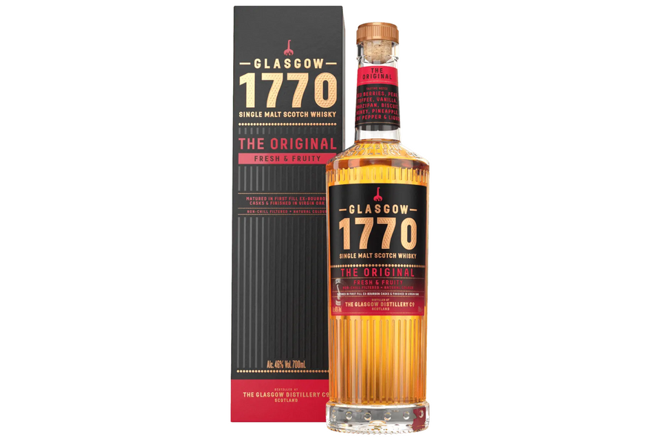 Glasgow 1770 The Original 46% Single Malt Scotch Whisky 70cl xx