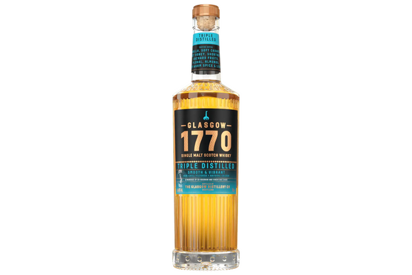 Glasgow 1770 Triple Distilled 46% Single Malt Scotch Whisky 70cl