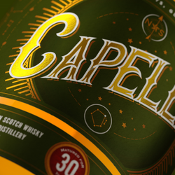 Invergordon "Capella" 30 Year Old 50% Single Grain Whisky 70cl