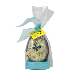 Linden Lady Butterfly Decorated Easter Egg