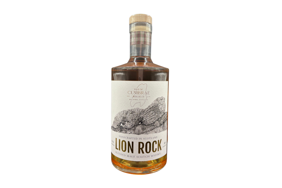 NEW - Lion Rock Unpeated 46% Blended Whisky 70cl xx