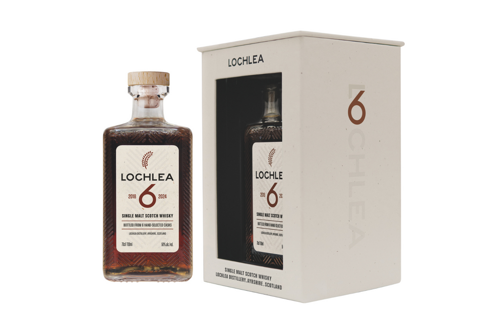 Lochlea 6 Year Old 50% Single Malt Scotch Whisky 70cl xx