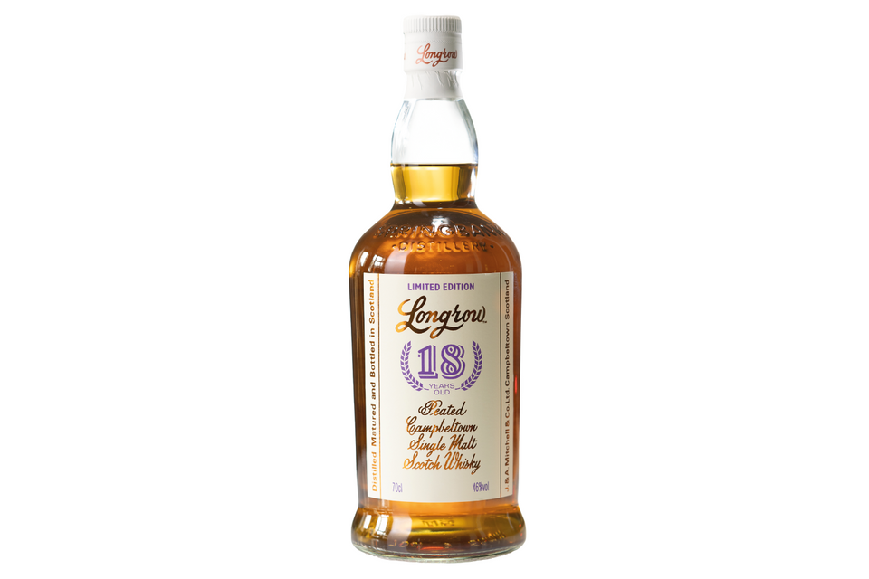 Longrow 18 Year Old 46% Single Malt Scotch Whisky 70cl xx