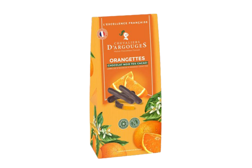 Chevalier D'Argouges Dark Chocolate Coated Orange Peel xx