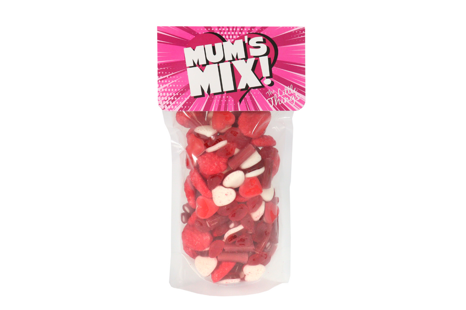 Mum's Mix - Giant Pouch of Pink Jelly Sweets xx