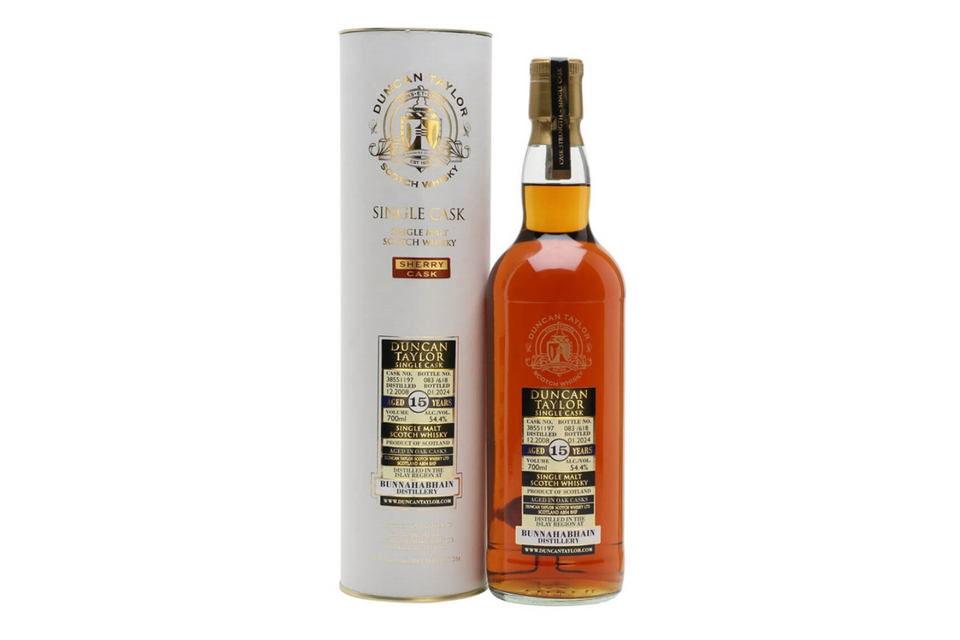 Bunnahabhain Sherry Single cask 2008 14 Year Old 54.6% Single Malt Scotch Whisky 70cl xx