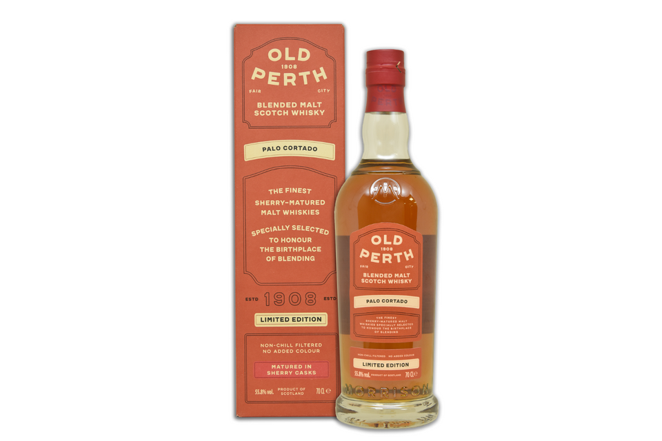 Old Perth Palo Cortado Limited Edition 55.8% Blended Malt Scotch Whisky 70cl xx