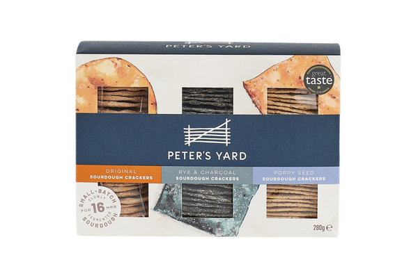 Peter's Yard Crispbread Sourdough Crackers Selection