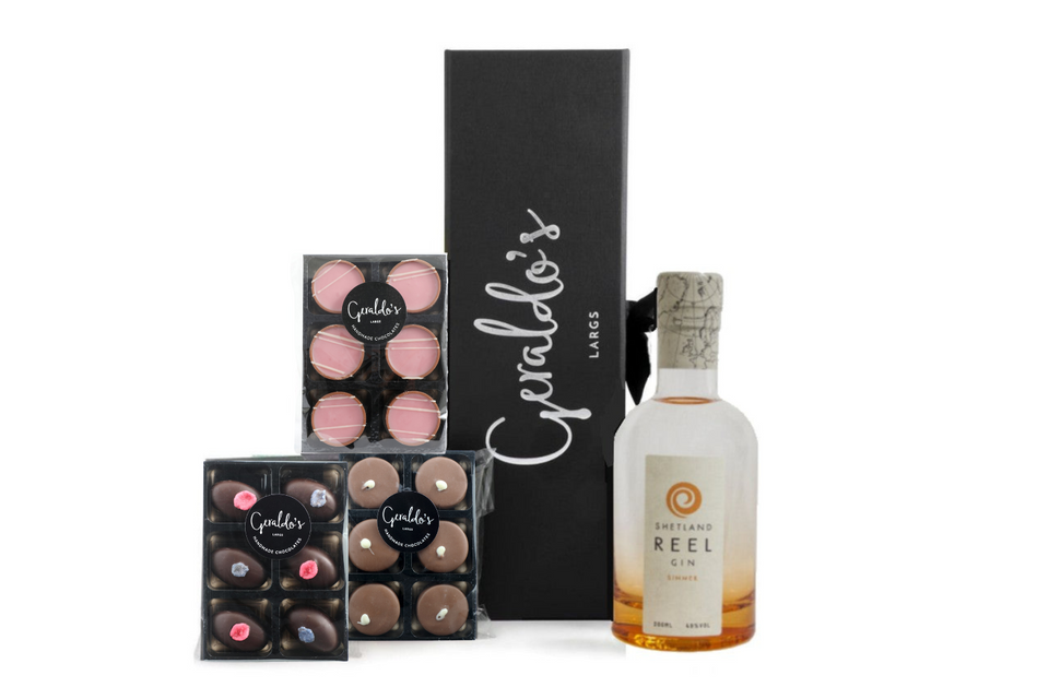 Shetland Gin and Chocolates Gift Hamper - SGCGH xx