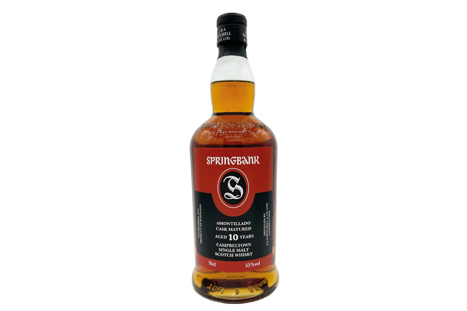 Springbank 10 Year Old Sherry Amontillado 55% Single Malt Scotch Whisky 70cl xx