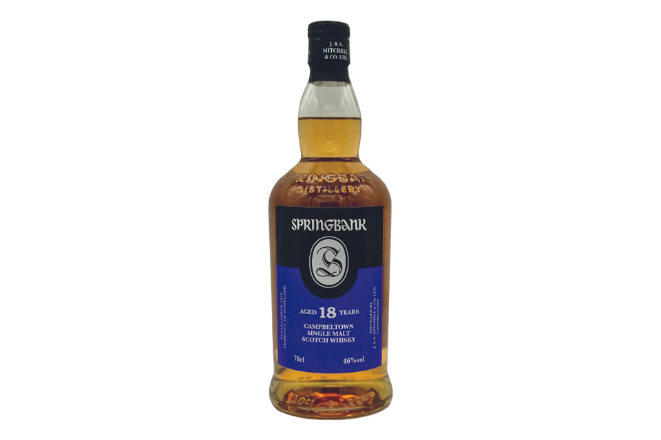 Springbank 18 Year Old 46% Single Malt Scotch Whisky 70cl  | Campbeltown Whisky xx