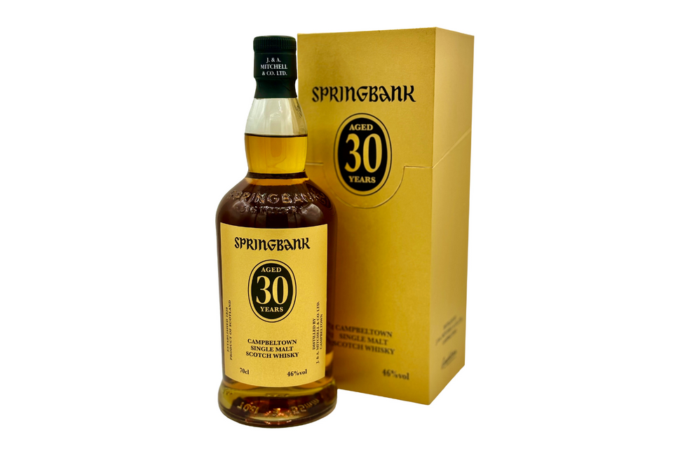 Springbank 30 Year Old 46% Single Malt Scotch Whisky 70cl xx