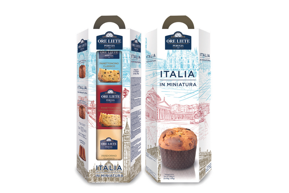 Ore Liete Perugia Mini Panettone Gift Box xx