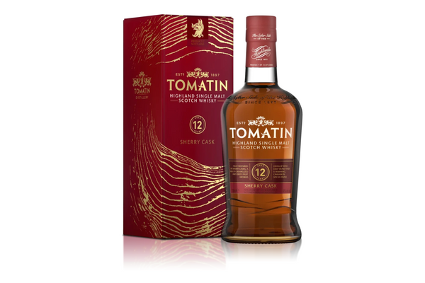 Tomatin 12 Year Old Sherry Cask 40% Single Malt Scotch Whisky 70cl