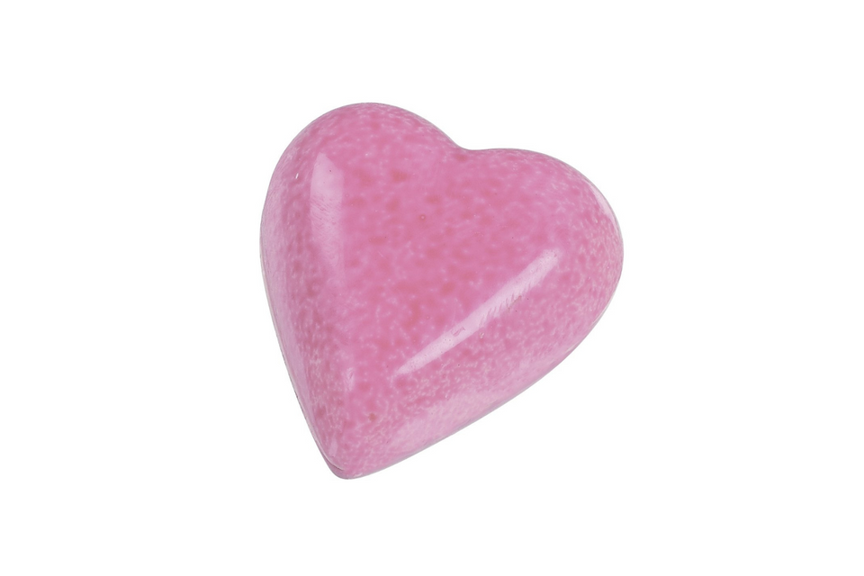 Blushing White Chocolate Praline Heart