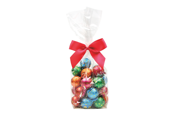 Chocolate Bauble Tree Decorations Gift Bag