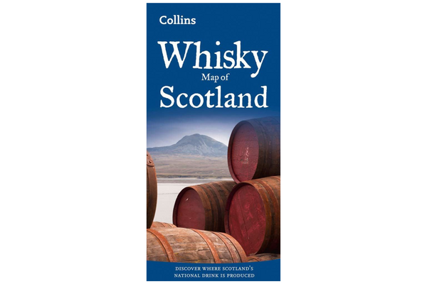 Collins Whisky Map of Scotland