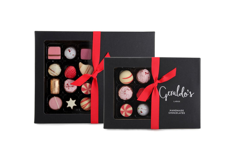 Deluxe Gift Box of Handmade Chocolates for Valentine's Day xx