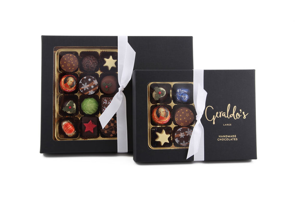 Deluxe Gift Box Of Christmas Chocolates xx