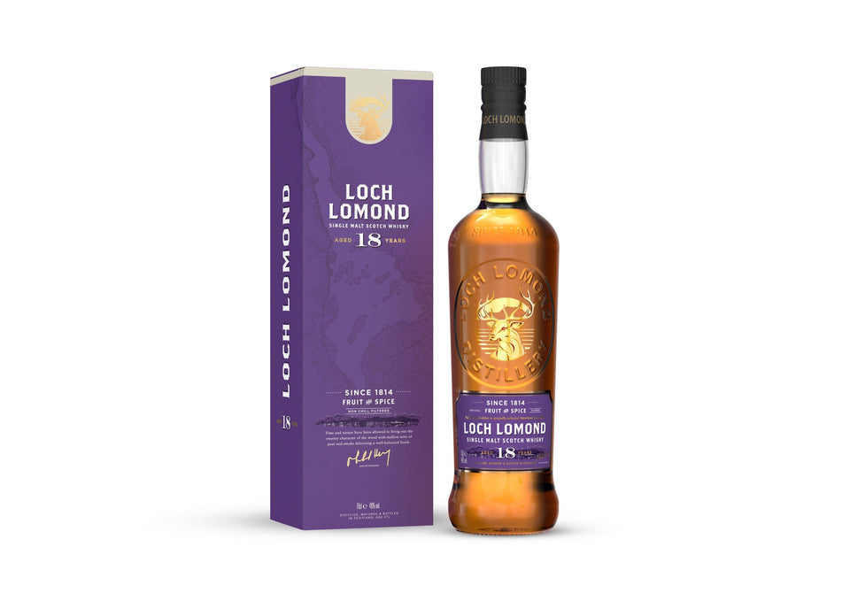 02 - Loch Lomond 18 Year Old 46% Single Malt Scotch Whisky 70cl xx