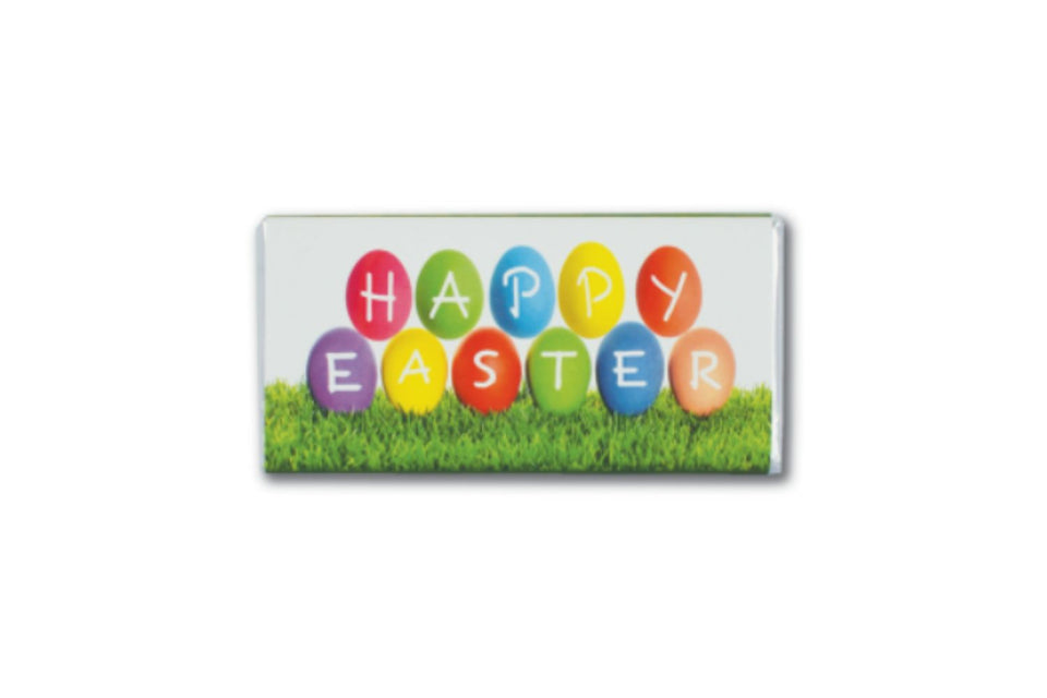 Happy Easter Chocolate Bar xx