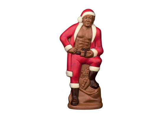 Chocolate Male & Female Cheeky Santas