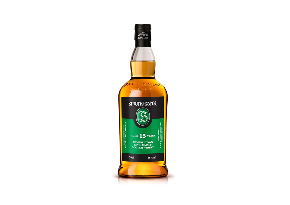 Springbank 15 Year Old 46% Single Malt Scotch Whisky 70cl  | Campbeltown Whisky xx