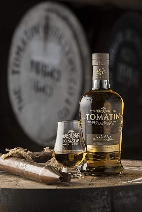 Tomatin Geraldo\'s Malt Legacy Scotch Single 43% of – 70cl Largs Whisky