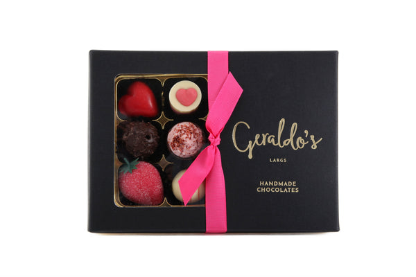 Deluxe Gift Box of Handmade Chocolates for Mother's Day